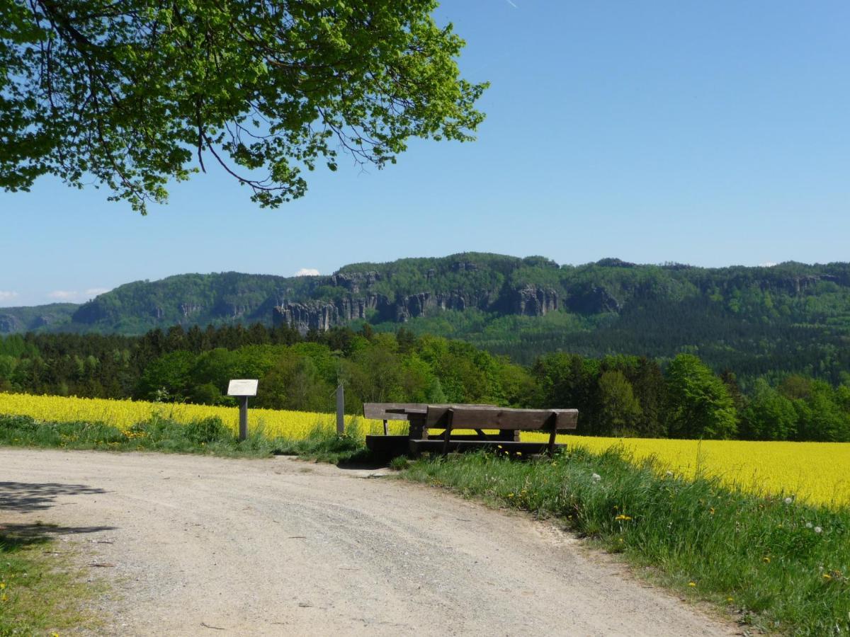 Guenstiges Doppelzimmer Saechsische Schweiz Mittelndorf Ngoại thất bức ảnh